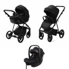 Mee-Go Milano Quantum 3-in-1 Travel System - Carbon Black