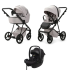 Mee-go Milano EVO 3 in 1 Travel System- Biscuit