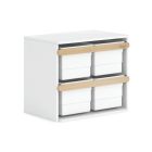 Boori Tidy Toy Cabinet - White & Almond