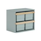 Boori Tidy Toy Cabinet - Blueberry & Almond