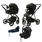 Mee-go Milano EVO 3 in 1 Plus Base Travel System - Racing Green