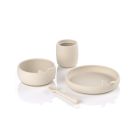 Jane Silicone Dinner Set - Sand