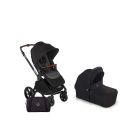 Jane Muum-4 + Sweet 2in1 Pram Pushchair - Cold Black