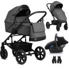 Noordi Aqua 3in1 Travel System - Dark Grey