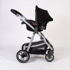 Red Kite Push Me Savanna 3 in 1 Travel System with Infant Carrier - Graphite