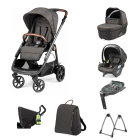 Peg Perego Veloce Stroller 10 Piece Travel System Bundle - 500