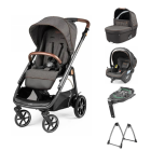 Peg Perego Veloce Stroller 7 Piece Travel System Bundle - 500