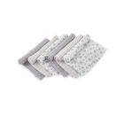 Jane Bamboo Muslin Cloth (6 Pk) - Star