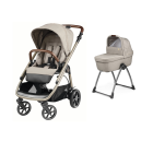 Peg Perego Veloce Stroller 3 in 1 Bundle - Astral