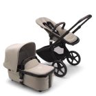 Bugaboo Fox 5 Complete Pushchair - Black/Desert Taupe