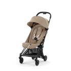 Cybex COYA Matt Black Stroller - Cozy Beige