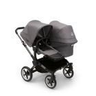 Bugaboo Donkey 5 Duo Complete Pushchair - Graphite/Grey Melange