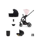 Venicci Empire 3-in-1 Travel System (8 Piece Bundle) - Silk Pink