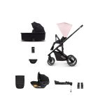 Venicci Empire 3-in-1 Travel System (9 Piece Bundle) - Silk Pink