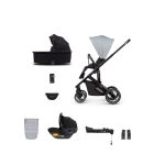 Venicci Empire 3-in-1 Travel System (9 Piece Bundle) - Urban Grey