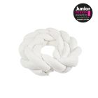 Gaia Baby Maia Muslin Braided Pillow - Soft White