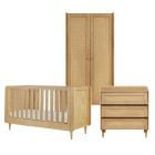 Tutti Bambini Japandi 3pc Furniture Set - Light Oak