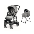 Peg Perego Veloce Stroller 3 in 1 Bundle - Mercury