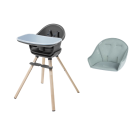 Maxi Cosi Moa Highchair + Cushion Sage - Beyond Graphite