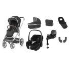 BabyStyle Oyster 3 Luxury 7 Piece Maxi Cosi Pebble 360 Pro2 Travel System Bundle - Cavier