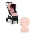 Mamas & Papas Libro Stroller Bundle with Quilted Memory Foam Liner (2 Piece) - Peony