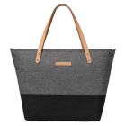 Petunia Pickle Bottom Downtown Tote Changing Bag- Graphite/Black