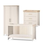 Silver Cross Seville 3 Piece Cot Bed Range - Cashmere Oak