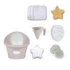 Shnuggle Baby Bath Essentials Bundle - Taupe