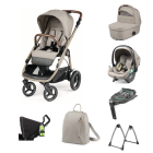 Peg Perego Veloce TC Stroller 10 Piece Travel System Bundle - Astral