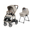 Peg Perego Veloce TC Stroller 3 in 1 Bundle - Astral