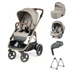 Peg Perego Veloce TC Stroller 7 Piece Travel System Bundle - Astral