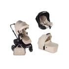 Jane Crosslight-3 + Sweet 3-in-1 Pushchair with Koos iSize R1 Car Seat - Desert