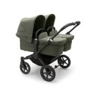 Bugaboo Donkey 5 Twin Complete Pushchair - Black/Forest Green