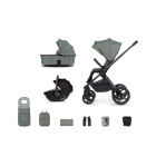 Venicci Upline2 3in1 Pushchair with Tiago 360 Beige Car Seat Bundle - Aloe