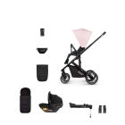 Venicci Empire Deluxe City Travel System Bundle (9 Piece Bundle) - Silk Pink