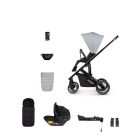 Venicci Empire Deluxe City Travel System Bundle (9 Piece Bundle) - Urban Grey