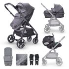 miniuno TouraGo 2-in-1 Travel System- Anthracite