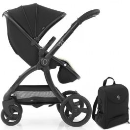 just black egg pram