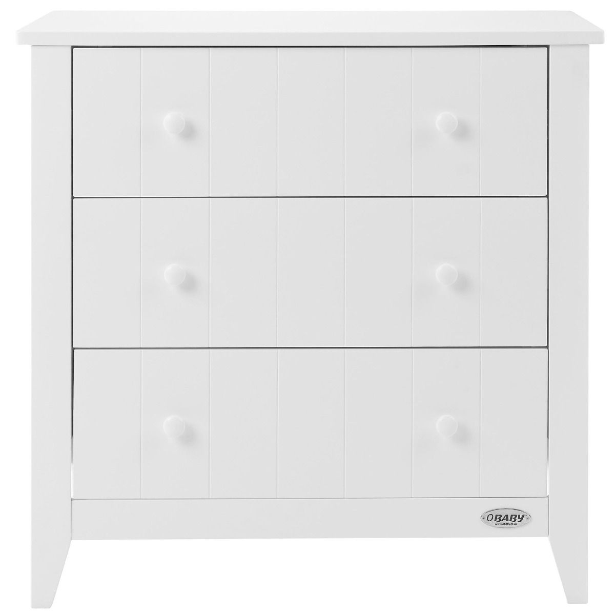 Obaby Belton Chest of Drawers White