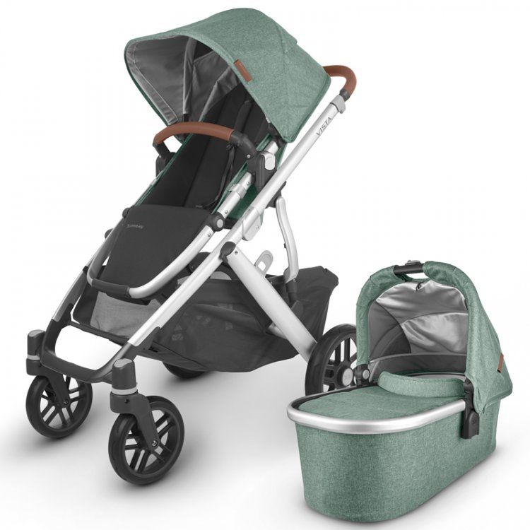 Uppababy vista sale seat dimensions