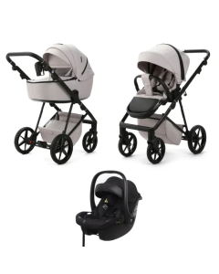 Mee-go Milano EVO 3 in 1 Travel System- Biscuit