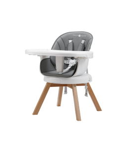 Cozy N Safe Eden 360° Swivel Highchair - Grey