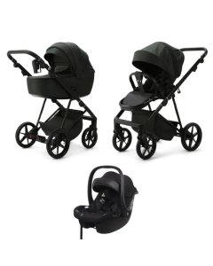 Mee-go Milano EVO 3 in 1 Travel System- Racing Green