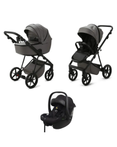 Mee-go Milano EVO 3 in 1 Travel System- Slate Grey