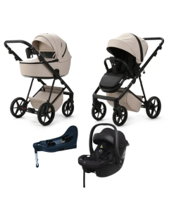 Mee-go Milano EVO 3 in 1 Plus Base Travel System - Sahara