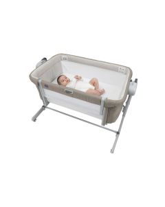 Chicco Next2Me Magic Evo Bedside Crib - Desert Taupe