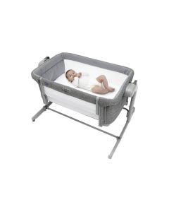 Chicco Next2Me Magic Evo Bedside Crib - Dark Grey