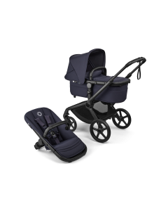 Bugaboo Fox 5 Renew Complete Pushchair - Black/Deep Indigo