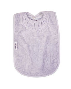 Silly Billyz Towel XL Bib - Lavender