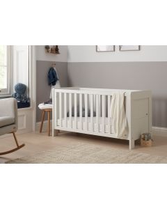 Tutti Bambini Essentials Alba Mini Cot Bed - White